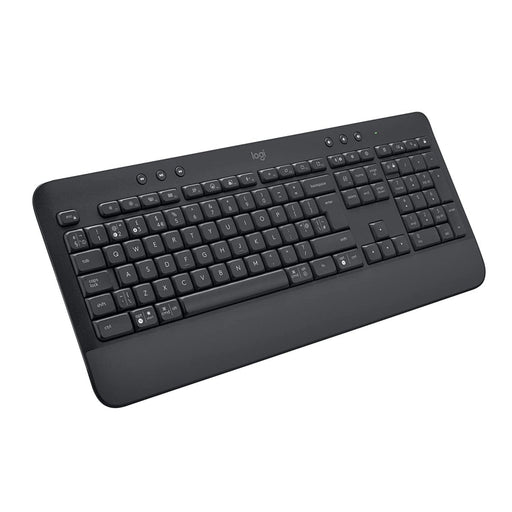 Logitech Signature K650 Wireless Bluetooth Keyboard with Palm Rest - Black - SWIFT PERIPHERALS920-010955