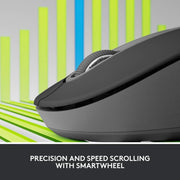 LOGITECH SIGNATURE M650 L FULL SIZE WIRELESS MOUSE GRAPHITE - SWIFT PERIPHERALS1094489