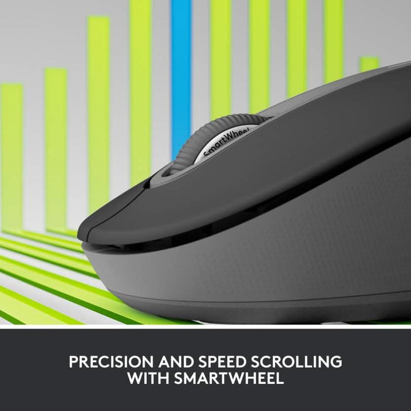 LOGITECH SIGNATURE M650 L FULL SIZE WIRELESS MOUSE GRAPHITE - SWIFT PERIPHERALS1094489