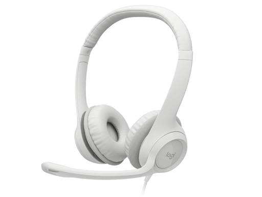 LOGITECH USB HEADSET H390 - OFF WHITE - SWIFT PERIPHERALS981-001287