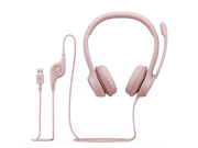LOGITECH USB HEADSET H390 - ROSE - SWIFT PERIPHERALS981-001282