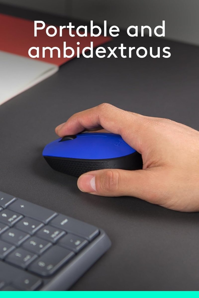 LOGITECH WIRELESS MOUSE M171 BLUE MOUSE - SWIFT PERIPHERALS1091231