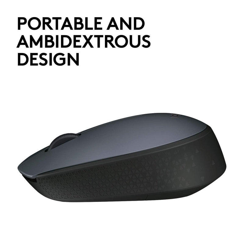 LOGITECH WIRELESS MOUSE M171 GREY MOUSE - SWIFT PERIPHERALS1090877