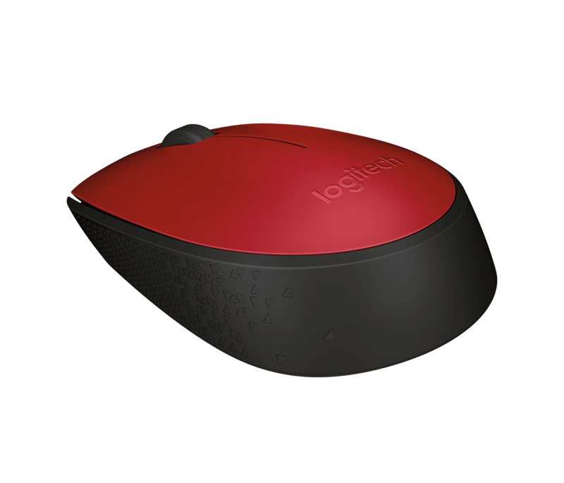 LOGITECH WIRELESS MOUSE M171 RED MOUSE - SWIFT PERIPHERALS1091232