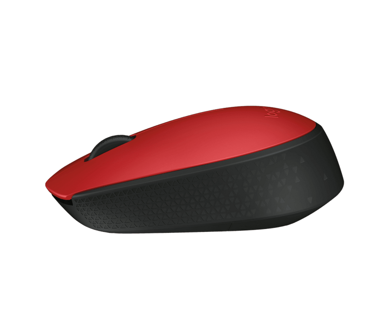 LOGITECH WIRELESS MOUSE M171 RED MOUSE - SWIFT PERIPHERALS1091232