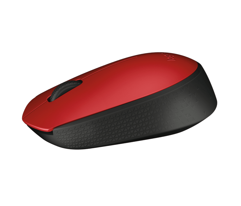 LOGITECH WIRELESS MOUSE M171 RED MOUSE - SWIFT PERIPHERALS1091232