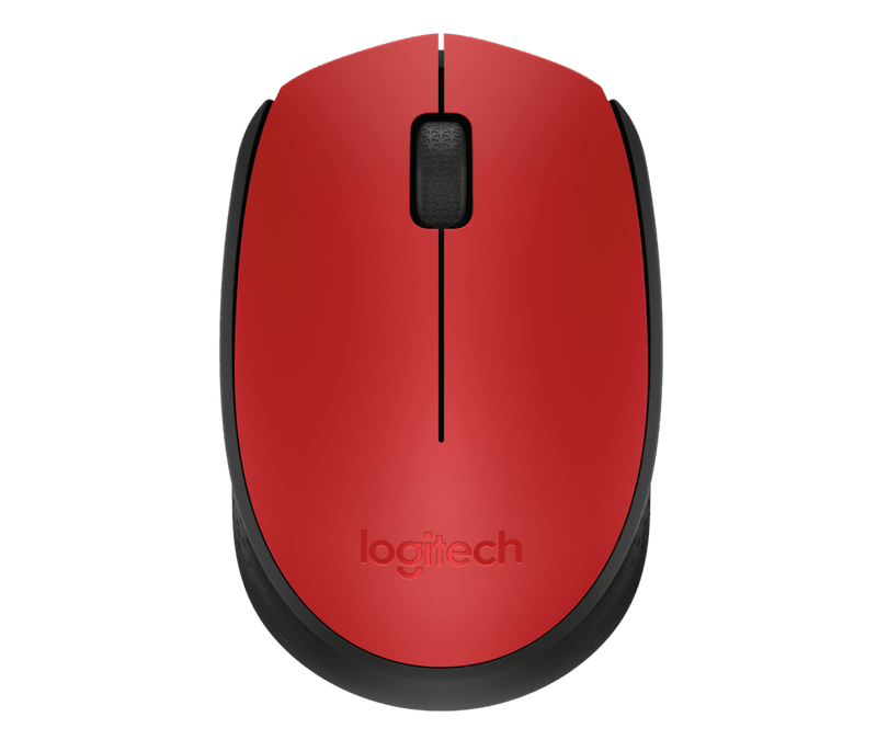 LOGITECH WIRELESS MOUSE M171 RED MOUSE - SWIFT PERIPHERALS1091232
