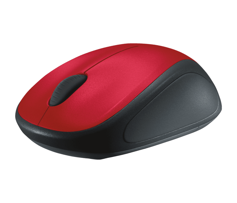 LOGITECH WIRELESS MOUSE M235 - RED - SWIFT PERIPHERALS910-003412
