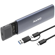 MAIWO K1689 USB Tool - Free M.2 SATA & NVMe SSD Enclosure - Blue - SWIFT PERIPHERALSK1689