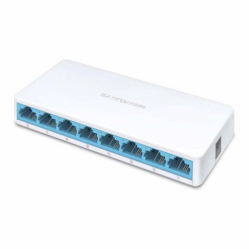 MERCUSYS MS108 8 - PORT 10/100MBPS DESKTOP SWITCH | RJ45 PORTS | AUTO MDI/MDIX SUPPORTED | PLUG AND PLAY - SWIFT PERIPHERALS105296