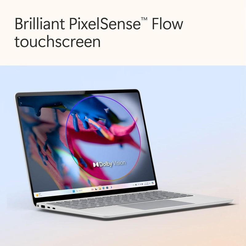 MICROSOFT NEW SURFACE LAPTOP (7TH EDITION) - WINDOWS 11 HOME COPILOT + PC - 13.8 LCD PIXELSENSE TOUCHSCREEN - QUALCOMM SNAPDRAGON X PLUS (10 CORE) - 16GB RAM - 256GB SSD - PLATINUM - ZGJ - 00023 - SWIFT PERIPHERALSMicrosoft-0001