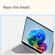 MICROSOFT NEW SURFACE LAPTOP (7TH EDITION) - WINDOWS 11 HOME COPILOT + PC - 13.8 LCD PIXELSENSE TOUCHSCREEN - QUALCOMM SNAPDRAGON X PLUS (10 CORE) - 16GB RAM - 512GB SSD - PLATINUM - ZGM - 00023 - SWIFT PERIPHERALSMicrosoft-0003