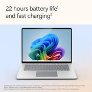MICROSOFT NEW SURFACE LAPTOP (7TH EDITION) - WINDOWS 11 HOME COPILOT + PC - 15 LCD PIXELSENSE TOUCHSCREEN - QUALCOMM SNAPDRAGON X ELITE (12 CORE) - 16GB RAM - 256GB SSD - PLATINUM - ZHG - 00023 - SWIFT PERIPHERALSMicrosoft-0008