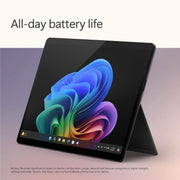 MICROSOFT NEW SURFACE PRO (11TH EDITION) - WINDOWS 11 HOME COPILOT + PC - 13 OLED PIXELSENSE TOUCHSCREEN - QUALCOMM SNAPDRAGON X ELITE (12 CORE) - 16GB RAM - 512GB SSD - BLACK - ZIA - 00031 - SWIFT PERIPHERALSMicrosoft-0014