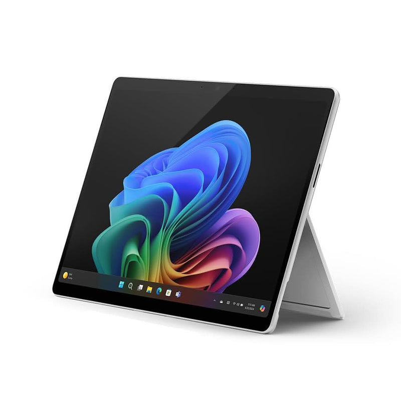 MICROSOFT NEW SURFACE PRO(11TH EDITION) WI - FI - WINDOWS 11 HOME COPILOT + PC - 13" OLED PIXELSENSE TOUCHSCREEN - QUALCOMM SNAPDRAGON X ELITE(12 CORE) - 16GB RAM - 512GB SSD - PLATINUM - ZIA - 00014 - SWIFT PERIPHERALSMicrosoft-0015