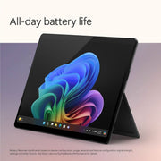 MICROSOFT NEW SURFACE PRO(11TH EDITION) - WINDOWS 11 WI - FI HOME COPILOT + PC - 13" LCD PIXELSENSE TOUCHSCREEN - QUALCOMM SNAPDRAGON X PLUS(10 CORE) - 16GB RAM - 512GB SSD - BLACK - ZHY - 00032 - SWIFT PERIPHERALSMicrosoft-0012