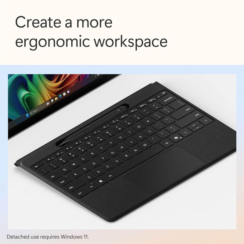MICROSOFT SURFACE PRO 11 KEYBOARD WITH PEN STORAGE BLACK - EP2 - 01841 - SWIFT PERIPHERALSMicrosoft-0020