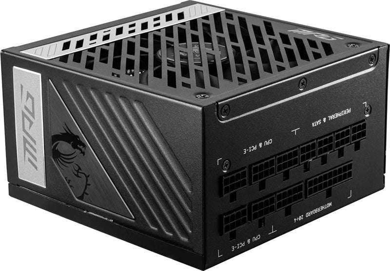 MSI 1000W A1000G 80 PLUS GOLD FULLY MODULAR ATX 3.0 SMPS - SWIFT PERIPHERALS1084323