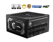MSI 1250W A1250GL 80 PLUS GOLD FULLY MODULAR ATX 3.1 SMPS - SWIFT PERIPHERALS1092501