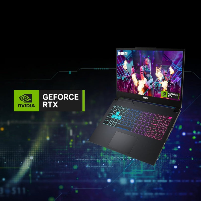 MSI 15 AI - A1VEK CYBORG 051IN [ULTRA5 - 125H 14TH GEN/16GB/1TB SSD/WIN11 HOME/15.6 INCH/6GB - RTX4050 GRAPHICS /1 YEAR(S)/BLACK] - SWIFT PERIPHERALS1089247