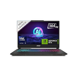 MSI 15 AI - A1VEK CYBORG 051IN [ULTRA5 - 125H 14TH GEN/16GB/1TB SSD/WIN11 HOME/15.6 INCH/6GB - RTX4050 GRAPHICS /1 YEAR(S)/BLACK] - SWIFT PERIPHERALS1089247