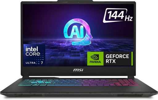 MSI 15 AI A1VFK 049IN CYBORG [ULTRA7 - 155H 14TH GEN/16GB/1TB SSD/WIN11 HOME/15.6 INCH/8GB - RTX4060 GRAPHICS /2 YEAR(S)/BLACK] - SWIFT PERIPHERALS1089339