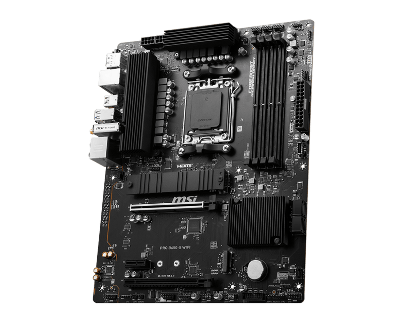 MSI AMD B650 - S PRO WIFI DDR5 AMD AM5 MOTHERBOARD - SWIFT PERIPHERALS1087404