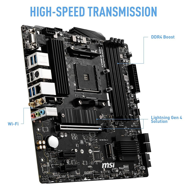 MSI B550M PRO - VDH WiFi DDR4 Micro - ATX Motherboard - SWIFT PERIPHERALSMSI-B550M-PRO-VDH-WiFi