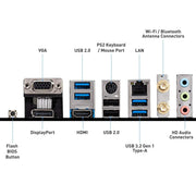 MSI B550M PRO - VDH WiFi DDR4 Micro - ATX Motherboard - SWIFT PERIPHERALSMSI-B550M-PRO-VDH-WiFi