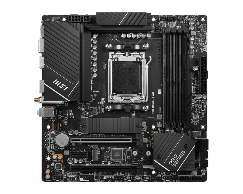 MSI B650M - A PRO WIFI AMD AM5 MOTHERBOARD - SWIFT PERIPHERALS1083067