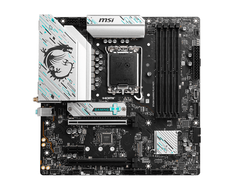 MSI B760M GAMING PLUS WIFI DDR5 MOTHERBOARD - SWIFT PERIPHERALS1089448