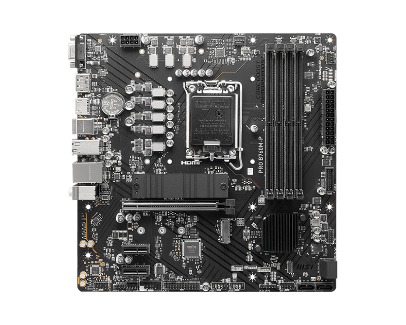 MSI B760M - P PRO DDR5 INTEL LGA1700 MOTHERBOARD - SWIFT PERIPHERALS1085579