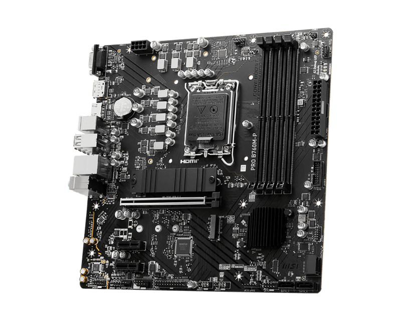 MSI B760M - P PRO DDR5 INTEL LGA1700 MOTHERBOARD - SWIFT PERIPHERALS1085579