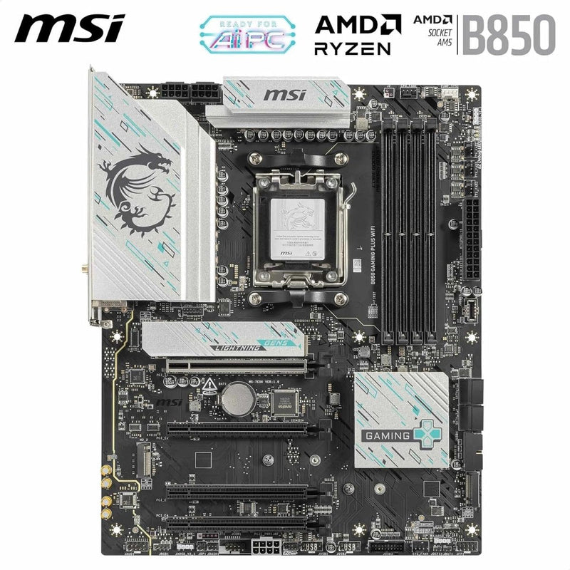 MSI B850M DDR5 GAMING PLUS WIFI MOTHERBOARD - SWIFT PERIPHERALS1094455