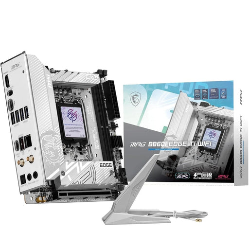 MSI B860I MPG EDGE TI WIFI LGA1851 MINI - ITX MOTHERBOARD - SWIFT PERIPHERALS1095321