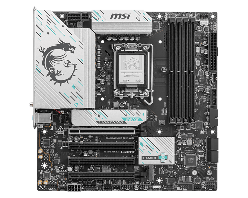 MSI B860M GAMING PLUS WIFI MOTHERBOARD - SWIFT PERIPHERALS1092089