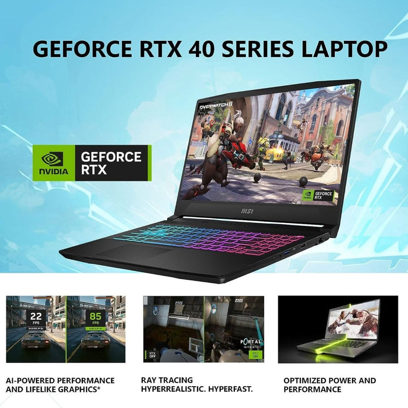 MSI BRAVO 15 C7VFK 087IN [R7 - 7735HS RYZEN/16GB/1TB SSD/WIN11 HOME/15.6 INCH/8GB RTX 4060 GRAPHICS /1 YEAR(S)/GREY] - SWIFT PERIPHERALS1086234