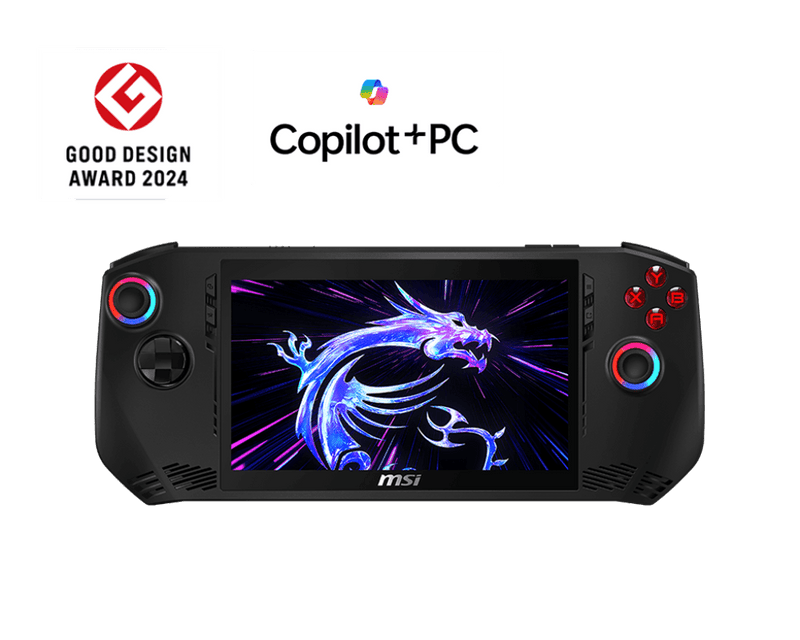 MSI CLAW 7 AI+ A2VM - 039IN INTEL CORE ULTRA 7 258V EMBEDDED 32GB LPDDR5X/1TB PCIE GEN4X4 M.2 INTEL ARC GRAPHICS/WINDOWS11 HOME/MSI CLAW TRAVEL CASE/1 YEAR WARRANTY TERM - SWIFT PERIPHERALS9S7-1T4211-039