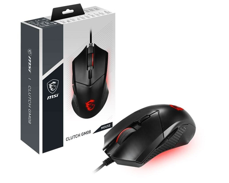 MSI CLUTCH GM08 GAMING MOUSE - SWIFT PERIPHERALS1082972