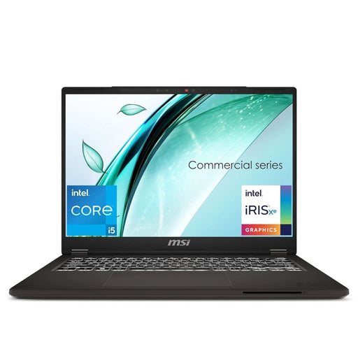 MSI COMMERCIAL 14 H, INTEL 13TH GEN I5 - 13420H, 36CM BUSINESS LAPTOP(16GB/512GB NVME SSD/WINDOWS 11 PRO/INTEL XE GRAPHICS/SOLID GREY/1.6KG), A13MG - 064IN - SWIFT PERIPHERALS9S7-14L111-064