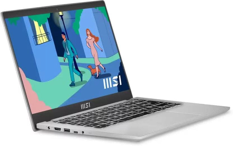 MSI CORE I5 12TH GEN 1235U - (8 GB/512 GB SSD/WINDOWS 11 HOME) MODERN 14 C12M - 440IN THIN AND LIGHT LAPTOP (14 INCH, URBAN SILVER, 1.4 KG) - SWIFT PERIPHERALSModern 14 C12M-440IN