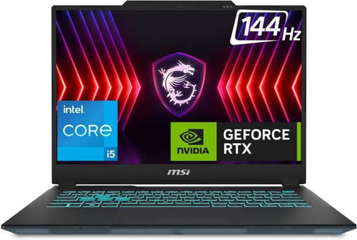 MSI CYBORG 14 A13UDX - 203IN TRANSLUCENT_BLACK/I5 - 13420H/RTX 3050 6GB/GDDR6 6GB/8GB*2/512GB /IPS - LEVEL FHD+ 14(144HZ)MS2021 - SWIFT PERIPHERALSMSIAPTOP017