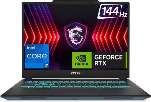 MSI CYBORG 14 INTEL CORE I7 13TH GEN 13620H - (16 GB/512 GB SSD/WINDOWS 11 HOME/6 GB GRAPHICS/NVIDIA GEFORCE RTX 4050) CYBORG 14 A13VE - 201IN GAMING LAPTOP (14 INCH, TRANSLUCENT BLACK, 1.6 KG, WITH MS OFFICE) - SWIFT PERIPHERALS9S7-14P111-201