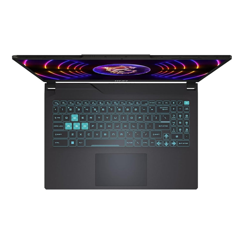 MSI CYBORG 15 A12UCX - 1469IN TRANSLUCENT BLACK/I5 - 12450H/RTX 2050/GDDR6 4GB/8GB*2/512GB/IPS - LEVEL FHD 15.6(144HZ)/MS2021 - SWIFT PERIPHERALSMSIAPTOP013