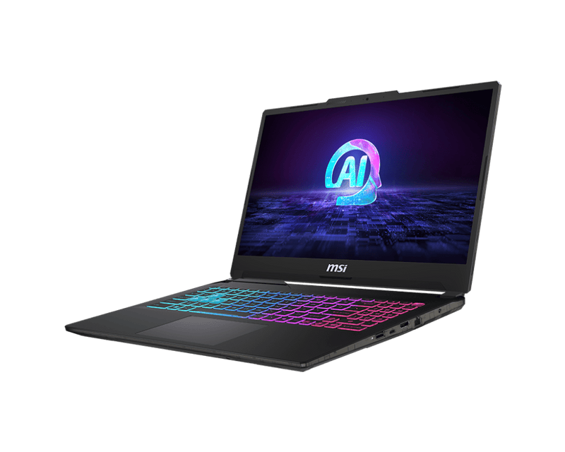 MSI CYBORG 15 AI A1VEK - 096IN INTEL CORE ULTRA 7 GAMING LAPTOP (16GB, 512GB SSD, WINDOWS 11 HOME, 6GB GRAPHICS, 15.6 INCH 144 HZ FHD DISPLAY, NVIDIA GEFORCE RTX 4050, MS OFFICE 2021, TRANSLUCENT BLACK, 1.98 KG) - SWIFT PERIPHERALS9S7-15K211-096