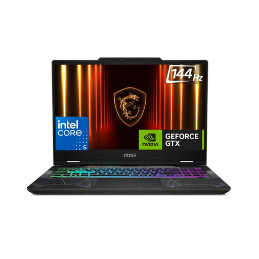 MSI CYBORG 15 B2RWEKG - 217IN [CORE5 - 210H/16GB/512GB SSD/WIN11 HOME/15.6"/8GB - RTX5050 GRAPHICS/2 YEAR(S)/BLACK] - SWIFT PERIPHERALS1095070