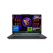 MSI CYBORG 15, INTEL CORE I7 - 12650H, 40CM FHD 144HZ GAMING LAPTOP(16GB/512GB NVME SSD/WINDOWS 11 HOME/NVIDIA GEFORCE RTX 3050,GDDR6 6GB/TRANSLUCENT BLACK/1.98KG), A12UDX - 1048IN - SWIFT PERIPHERALSCyborg 15 A12UDX-1048IN