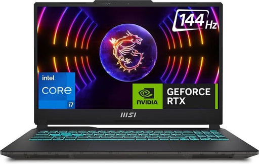 MSI CYBORG 15 INTEL CORE I7 12TH GEN 12650H - (16 GB/512 GB SSD/WINDOWS 11 HOME/8 GB GRAPHICS/NVIDIA GEFORCE RTX 4060/144 HZ) CYBORG 15 A12VF - 069IN GAMING LAPTOP (15.6 INCH, TRANSLUCENT BLACK, 1.98 KG) - SWIFT PERIPHERALSCyborg 15 A12VF-069IN