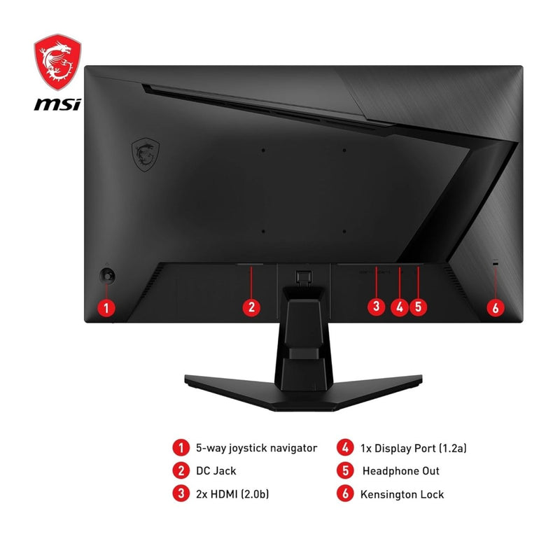 MSI G255F 25" FHD 180Hz 1ms IPS AMD FreeSync Gaming Monitor - SWIFT PERIPHERALSG255F