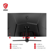 MSI G32C4X 32" FHD 250Hz 1ms VA AMD Freesync Curved Gaming Monitor - SWIFT PERIPHERALSG32C4X